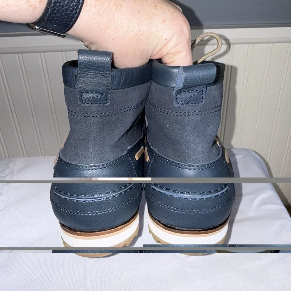 Lacoste Sauville Mid Chukka Style Boot Ugh Insoles Navy Blue Suede Mens 12